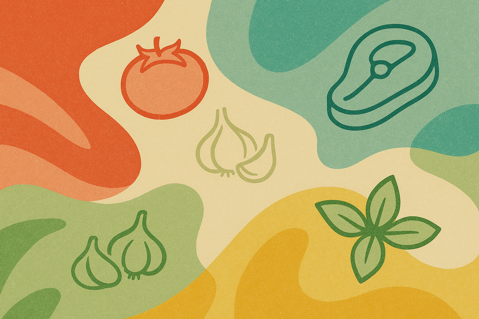 Abstract food textures background